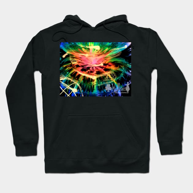 String Theory Hoodie by Halloran Illustrations